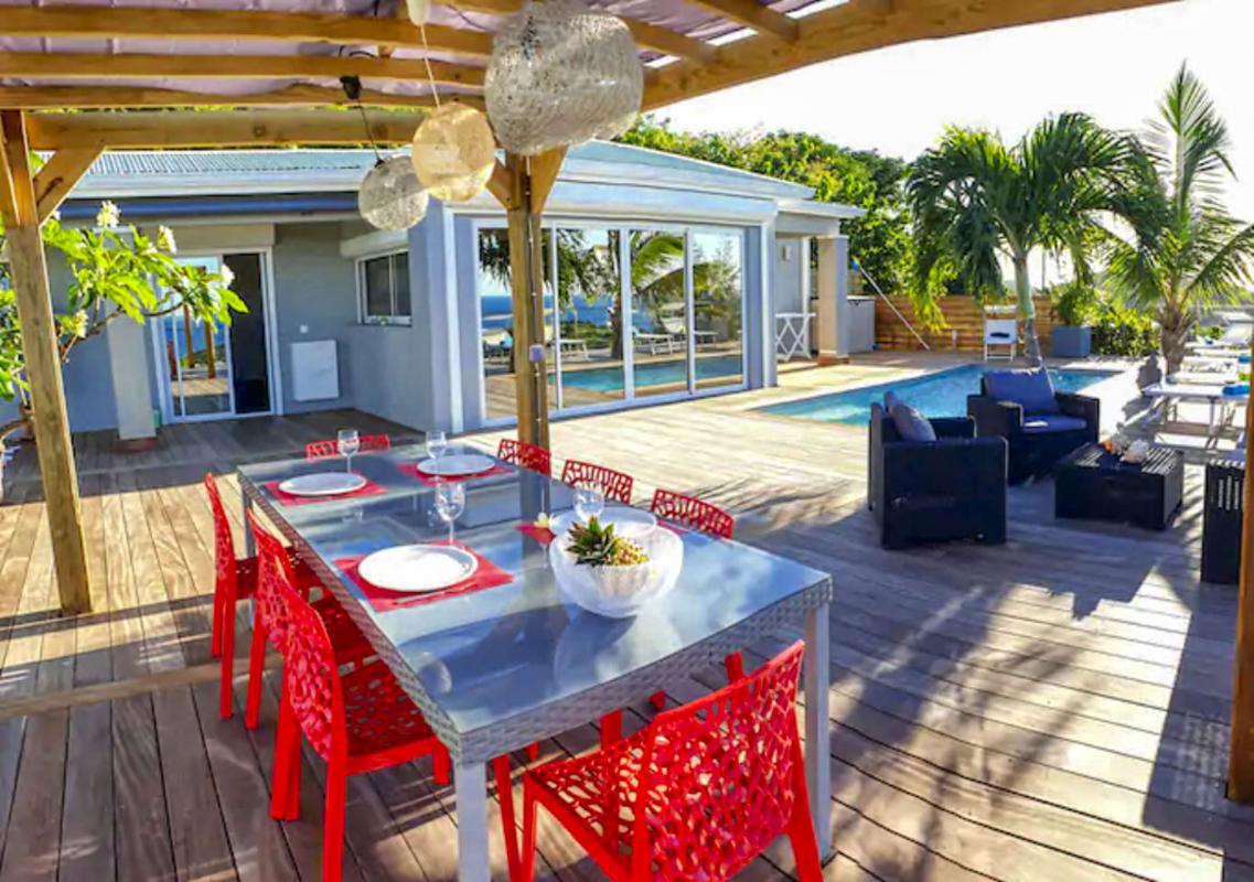 Location Villa La Savanne Saint Martin-piscine-3
